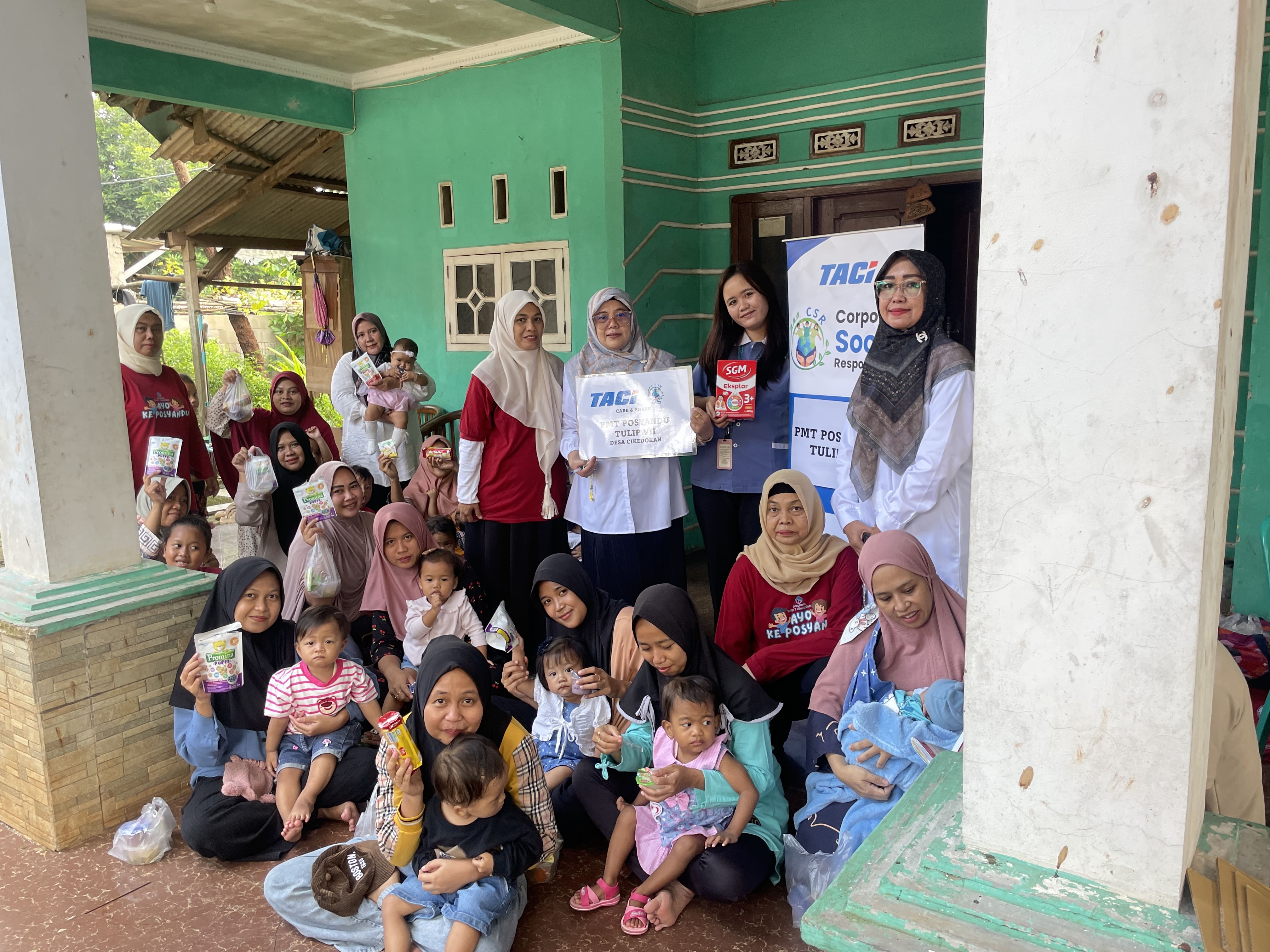 Pemberian Makanan Tambahan untuk Posyandu Bulan Juli 2025